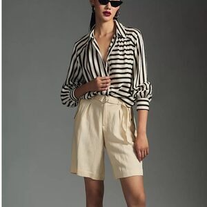 NWT Anthropologie Wide-Leg Shorts Size 4